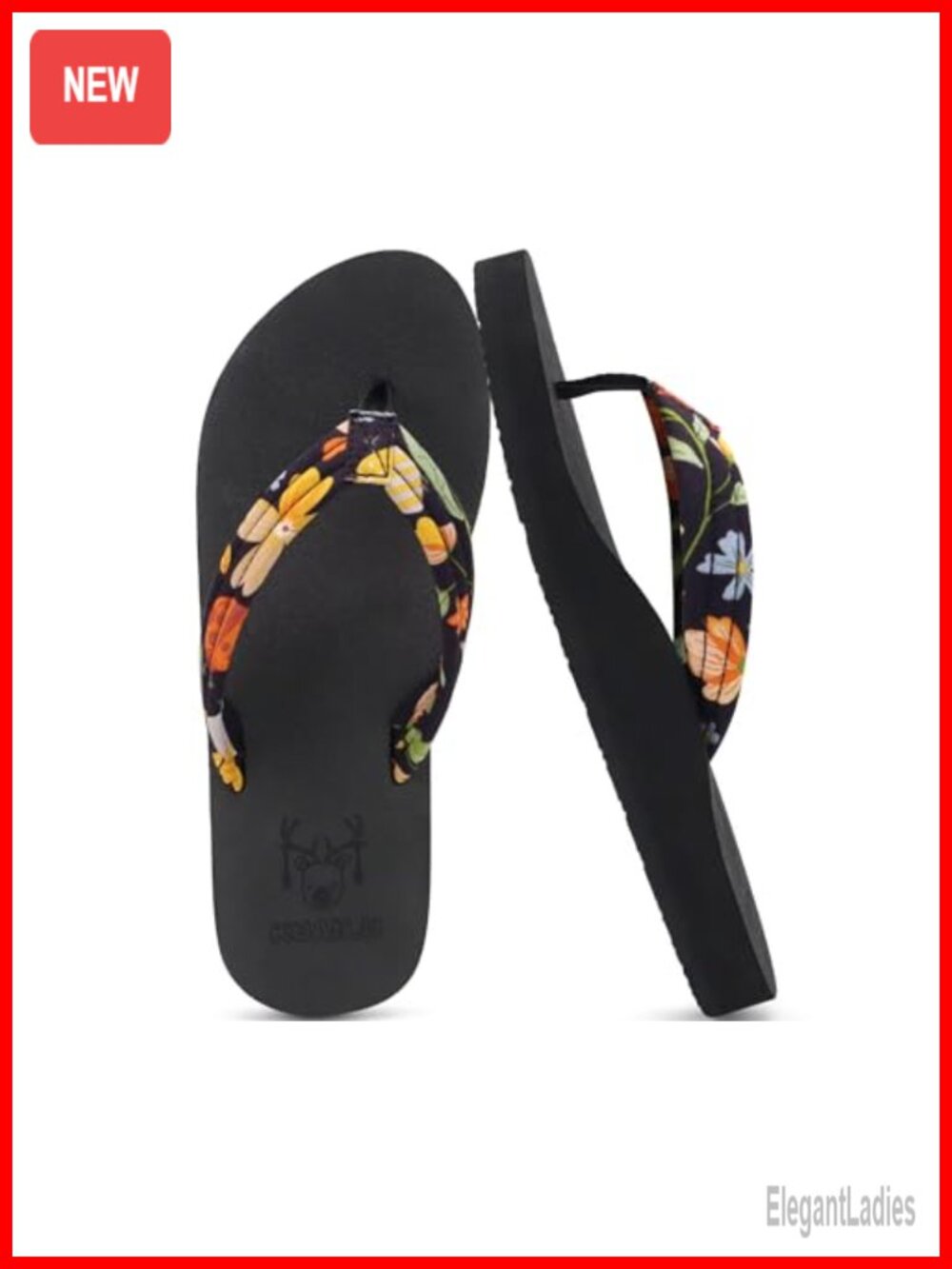 Flip Flops for Women with Arch Support Summer Beach Thong Sandals Yoga Mat